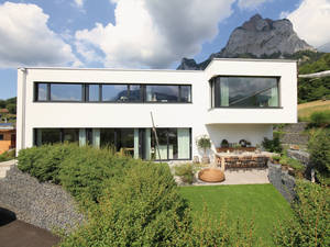 Individuell geplantes Architektenhaus in Schwyz. 