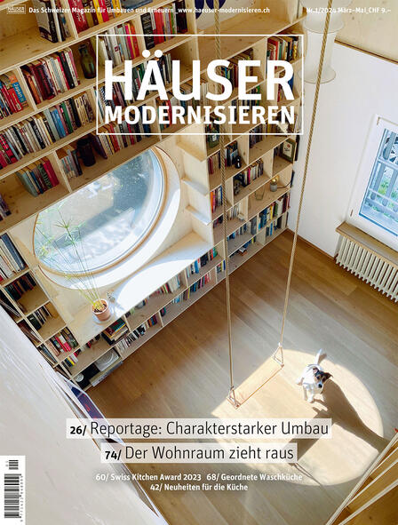 Die aktuelle Ausgabe vom Magazin HÄUSER MODERNISIEREN