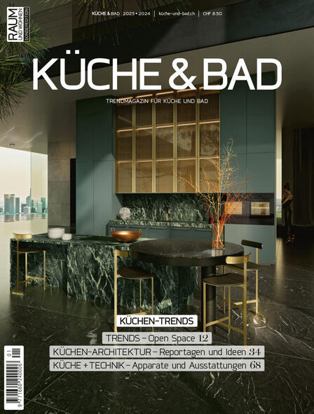 Die aktuelle Ausgabe vom Trendmagazin KÜCHE UND BAD